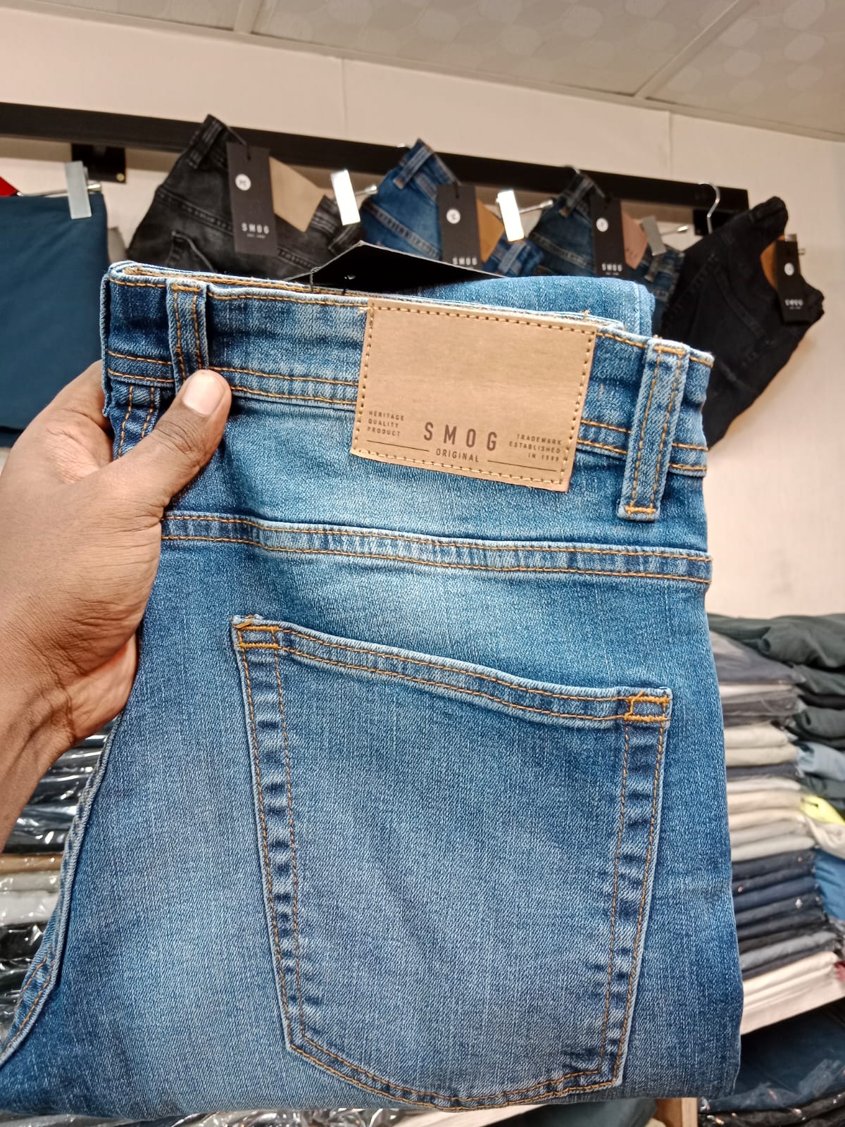 অরজিনাল এক্সপোর্ট জিন্স প্যান্ট - Image 2